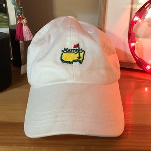 White Masters Hat